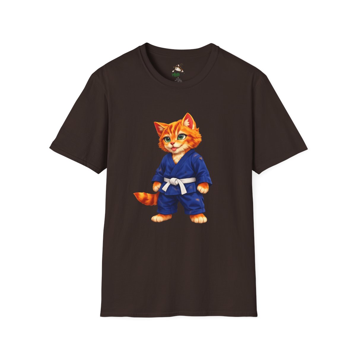 White Belt Orange Tabby Tee